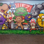 pré des agneaux centre scolaire primaire art cours de récréation expression