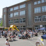 Collège Saint-Pierre de Jette primaire fondamental récréation