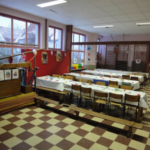 Ecole Regina primaire fondamental réfectoire